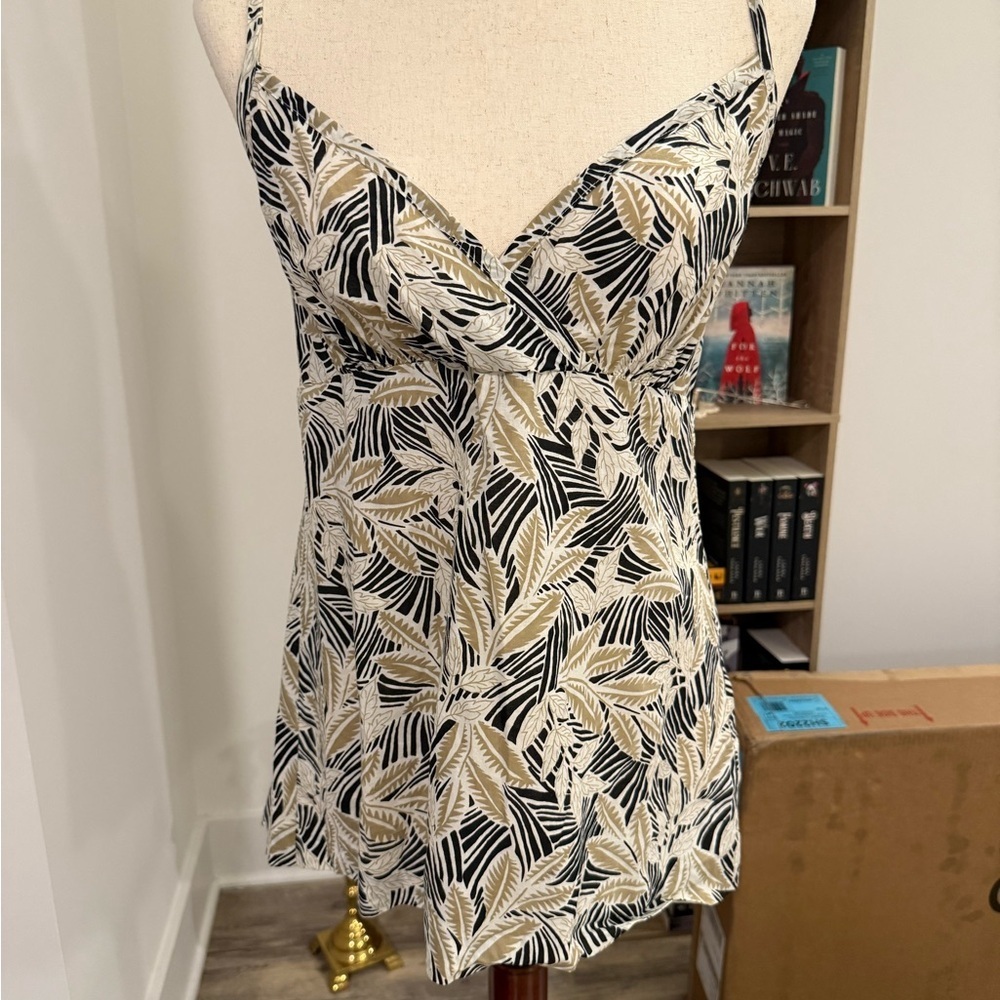 MICHAEL KORS | Green Cami Top Medium